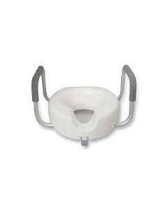 Apex 5 Inch Raised Toilet Seat W/ Armrest