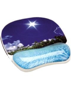 Fellowes Photo Gel Mouse Pad with Wrist Support 9202601