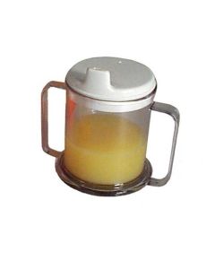 Parsons Double Handle Mug with Lid