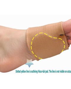 Pedifix Visco GEL  Ball-of-Foot Protection Sleeve