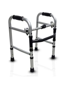 Rehamo Aluminum Foldable Pediatric Walker Without Wheels